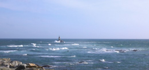 Foto del Faro A Pedra de Burela en Burela