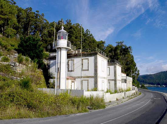 Foto del Faro Cabo Rebordiño en Muros
