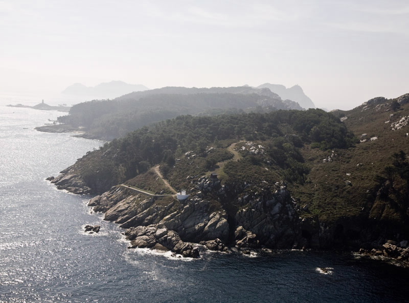 Foto del Faro Do Peito o Monteagudo en Vigo
