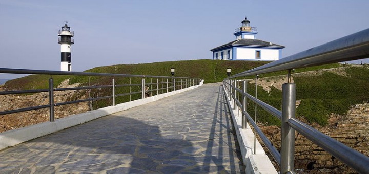 Foto del Faro Illa Pancha en Ribadeo