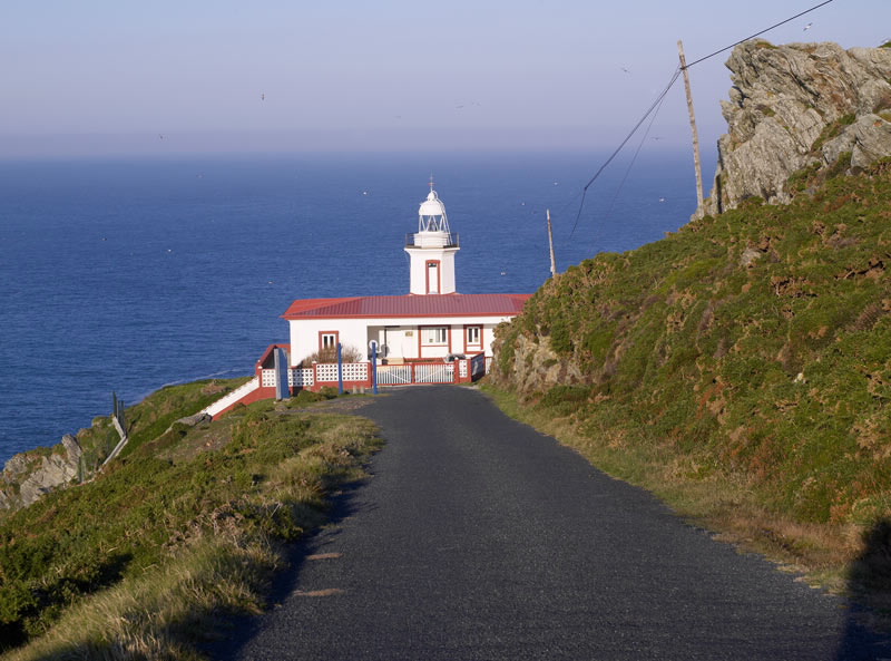 Foto del Faro Punta Candieira en Cedeira