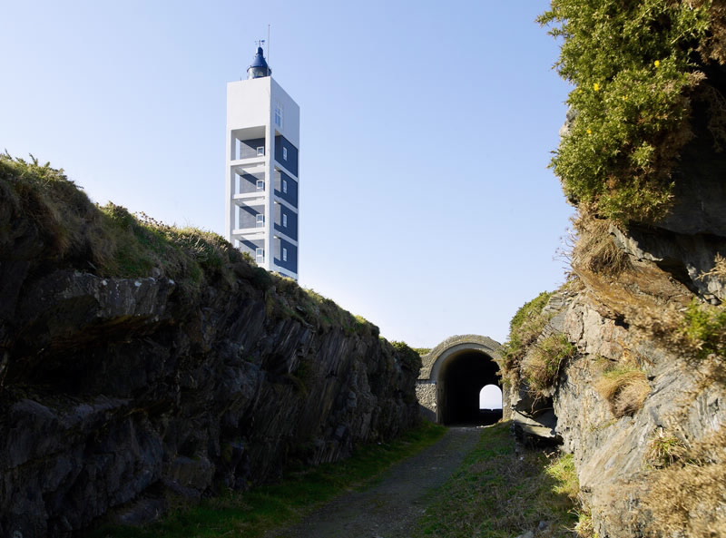 Foto del Faro Punta Frouxeira en Valdovińo