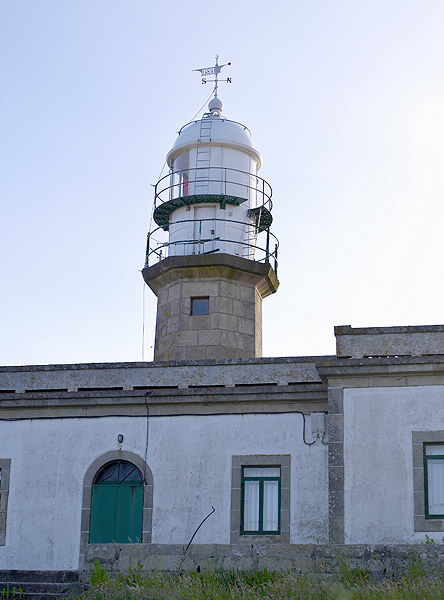 Foto del Faro Punta Insúa o de Lariño en Carnota
