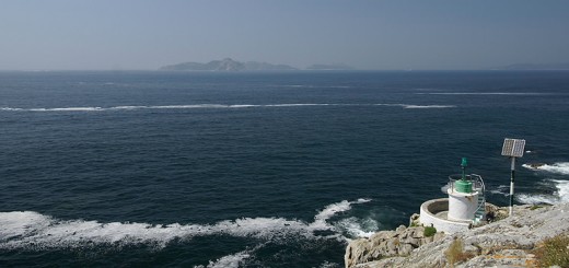 Foto del Faro Punta Lameda en Nigrán