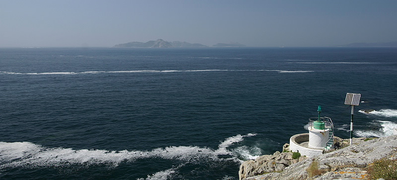 Foto del Faro Punta Lameda en Nigrán