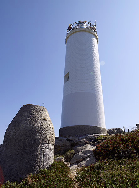 Foto del Faro Punta Laxe en Laxe