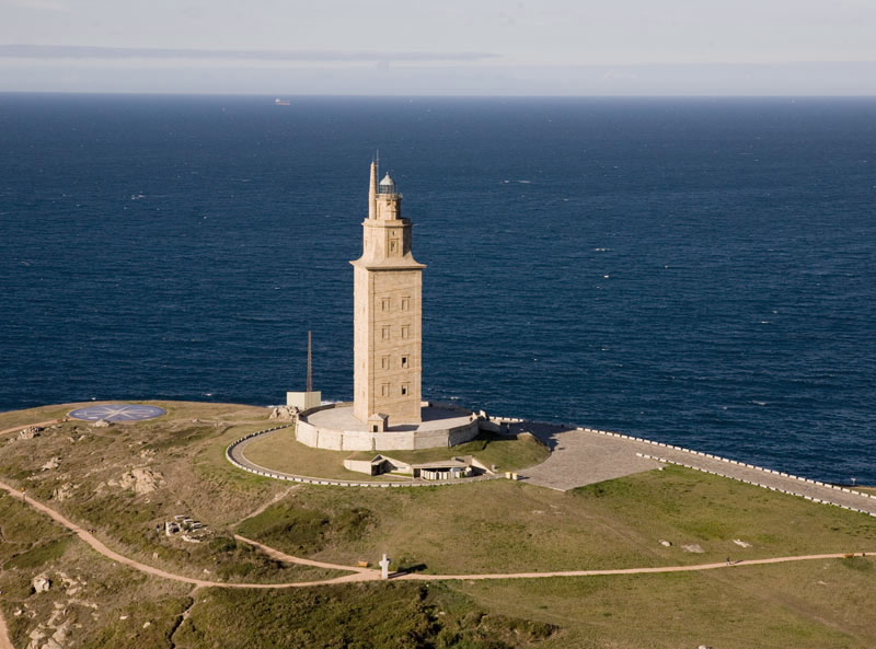 Foto del Faro Torre de Hércules en A Coruńa