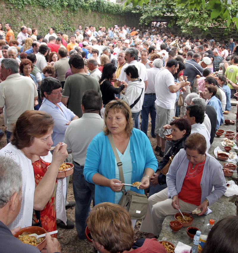 Foto de la Festa da Faguía do Carnés en Vimianzo