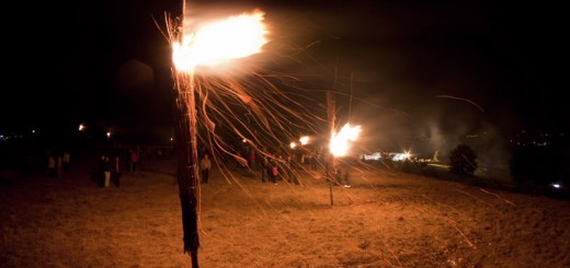 Foto de la Festa das Fachas de Castelo en Taboada