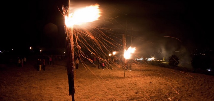 Foto de la Festa das Fachas de Castelo en Taboada