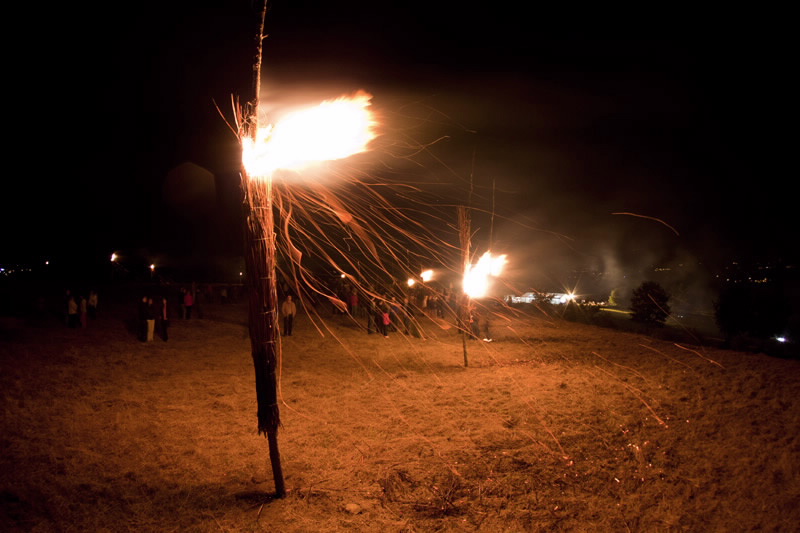 Foto de la Festa das Fachas de Castelo en Taboada