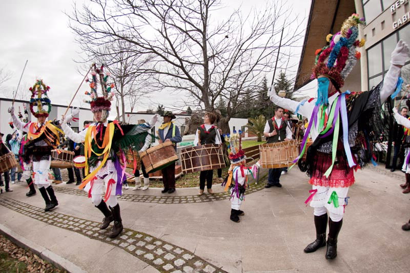 Foto de la Folión Tradicional do Entroido de Manzaneda en Manzaneda