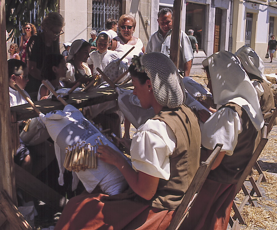 Foto de la Mostra do Encaixe de Palillos en Camariñas