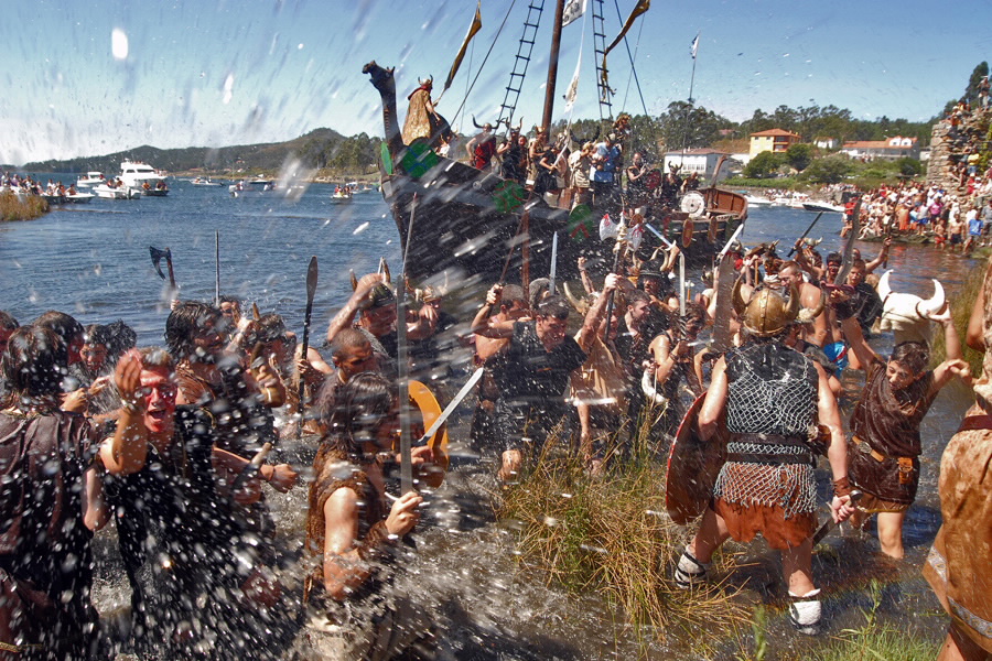 Foto de la Fiesta Vikinga de Catoira en Catoira