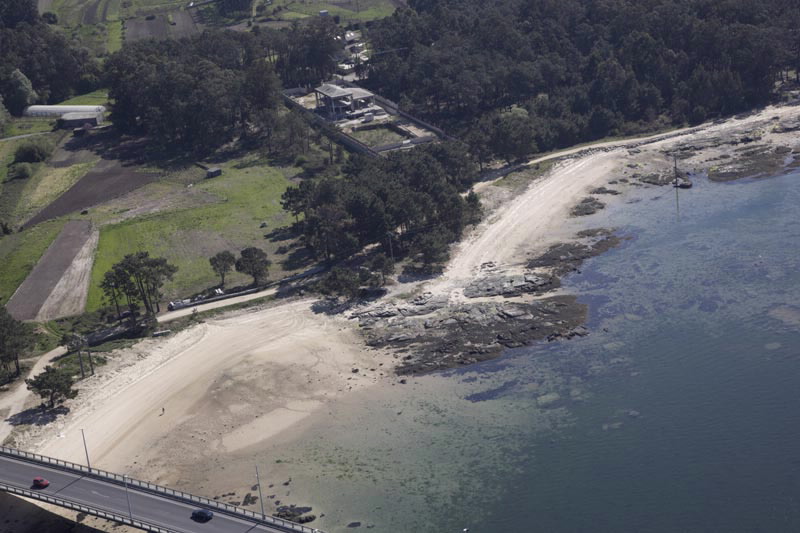 Foto de Playa A Cabalgada en Vilanova de Arousa