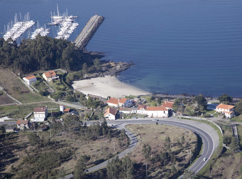Foto de Playa A Gafa en Porto do Son