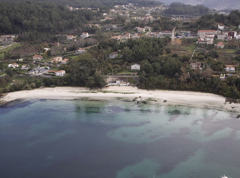 Foto de Playa Aguete en Marín