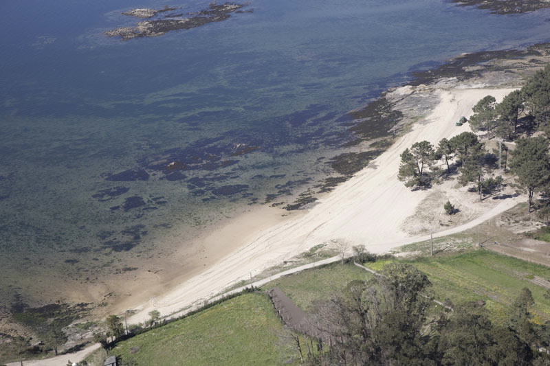 Foto de Playa As Patiñas en Vilanova de Arousa