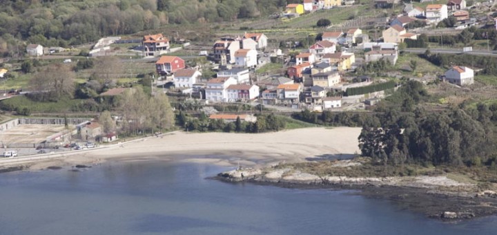 Foto de Playa Bamio en Vilagarcía de Arousa