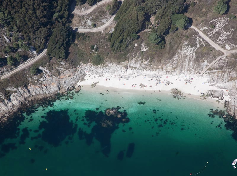 Foto de Playa Carracido - Nosa Señora (Parque Natural Illas Cíes) en Vigo