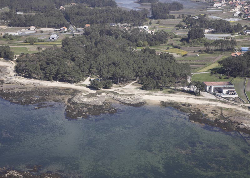 Foto de Playa Castelete en Vilanova de Arousa
