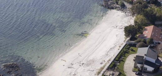 Foto de Playa Chancelas Pequena en Poio