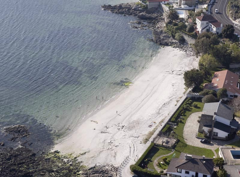 Foto de Playa Chancelas Pequena en Poio