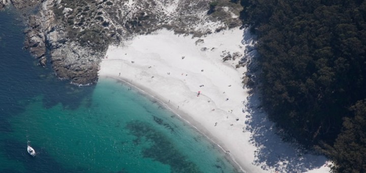 Foto de Playa Figueiras (Parque natural Illas Cies) en Vigo
