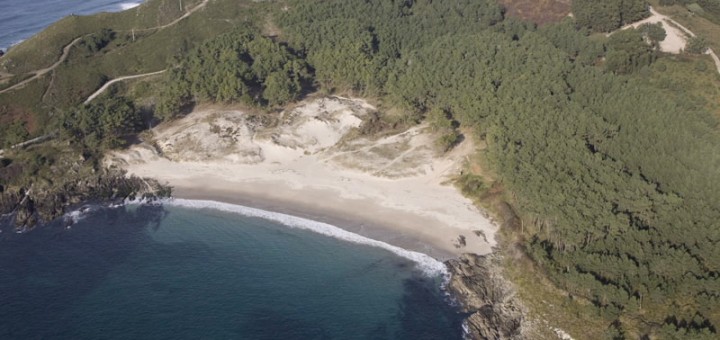 Foto de Playa Melide (Espacio natural Cabo Home) en Cangas