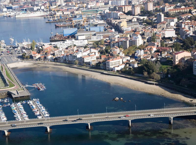 Foto de Playa O Adro en Vigo