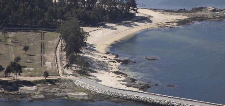 Foto de Playa O Terrón en Vilanova de Arousa