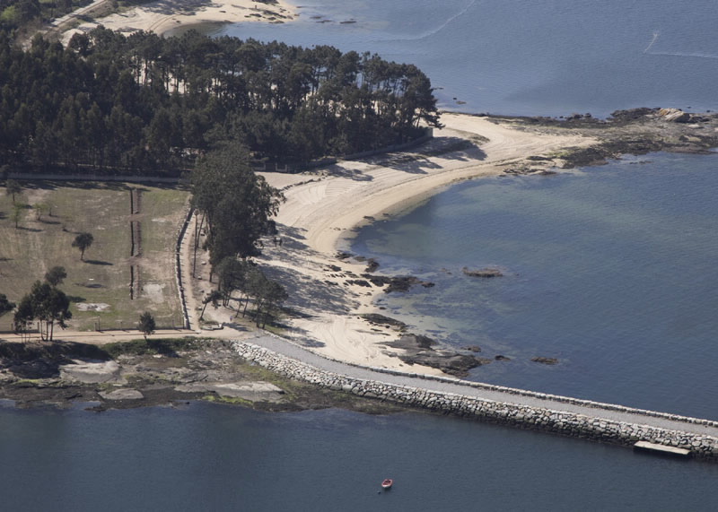 Foto de Playa O Terrón en Vilanova de Arousa