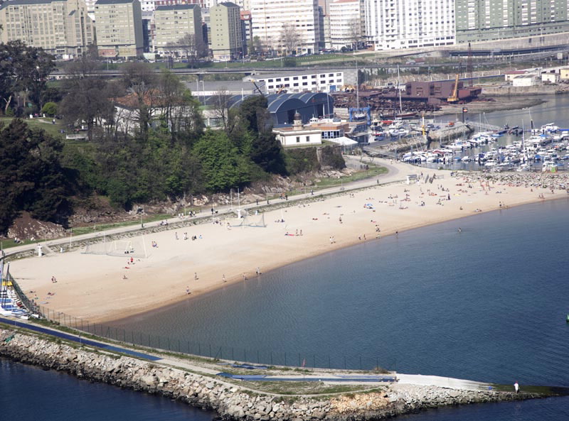 Foto de Playa Oza en A Coruña