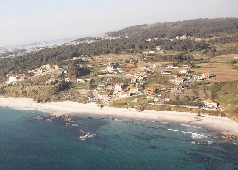 Foto de Playa Pociñas en Sanxenxo