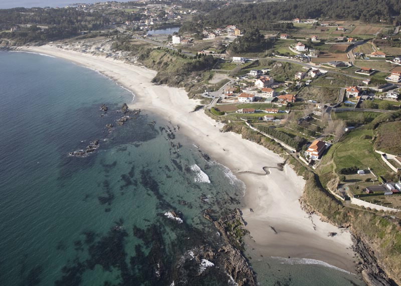 Foto de Playa Pragueira en Sanxenxo