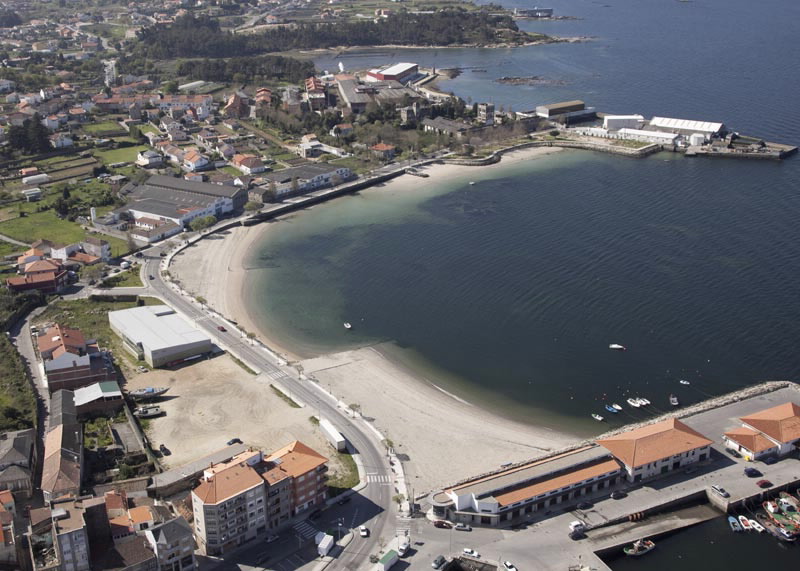 Foto de Playa Preguntoiro en Vilagarcía de Arousa