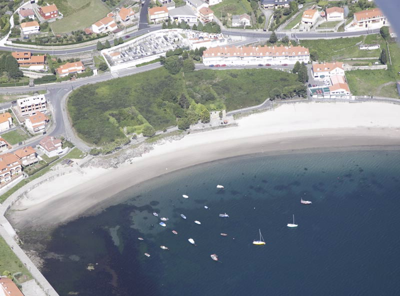 Foto de Playa Quenxe en Corcubión