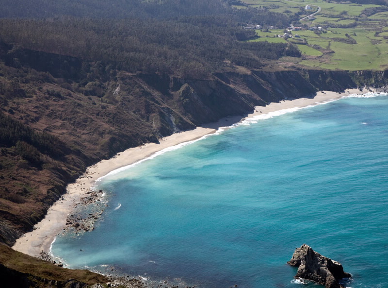 Foto de Playa Ribeira grande - Sarridal en Ortigueira