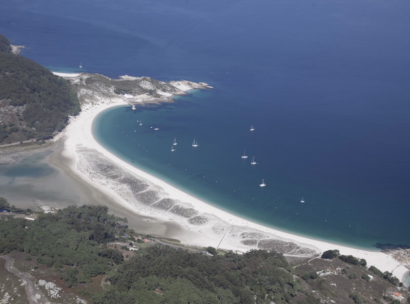 Foto de Playa Rodas (Illas Cíes) en Vigo