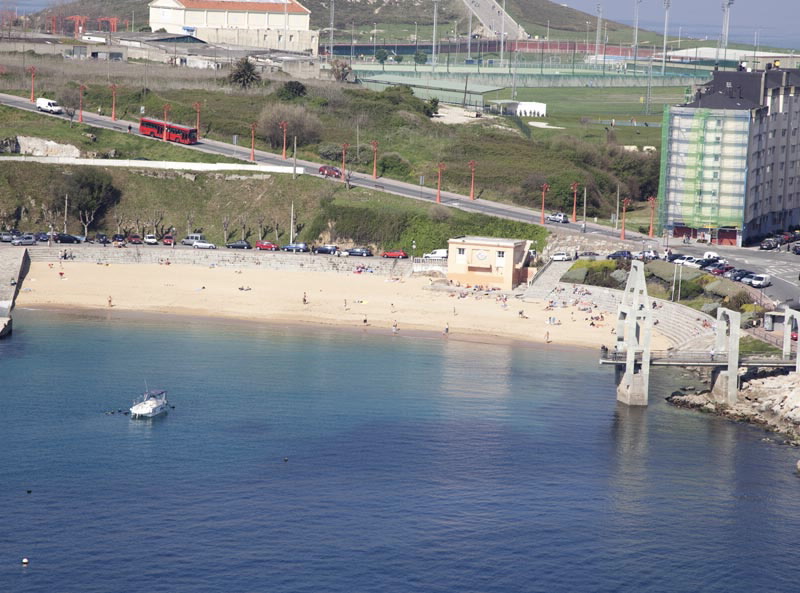Foto de Playa San Amaro en A Coruña