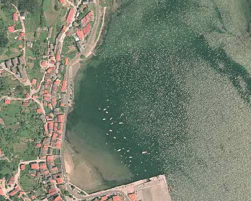 Foto de Playa Santa Isabel en Corcubión