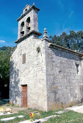 Foto de Iglesia de San Martiño de Lesende en Lousame