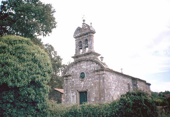 Foto de Iglesia de San Miguel de Gándara en Oroso