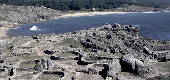 Foto de Castro de Baroña en Porto do Son