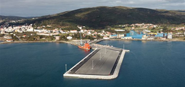 Foto del puerto de Brens en Cee