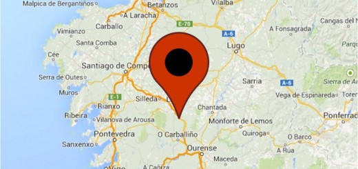 Imagen general de mapa de Galicia