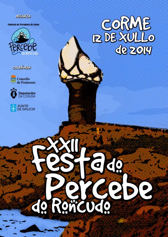 Cartel de la XXII Fiesta del Percebe del Roncudo de Corme