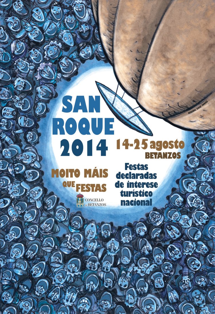 Carte de San Roque 2014 de Betanzos