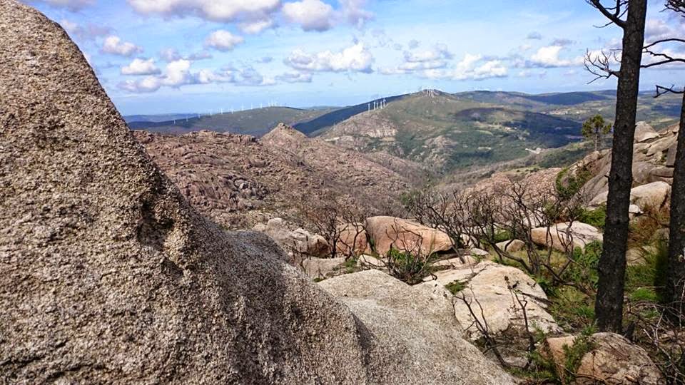 Foto del nuevo Petroglifo en el Monte Pindo descubierto por la Asociación Monte Pindo Parque Natural