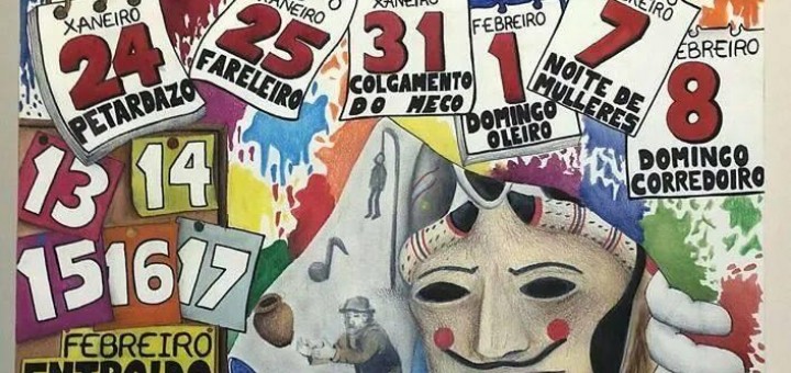 Imagen del Cartel Carnaval "Entroido 2015" de Xinzo de Limia